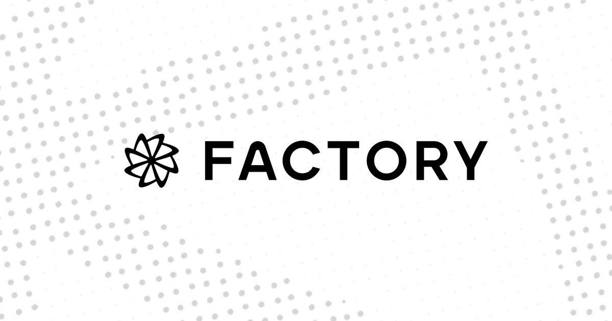 Factory Droid, command-line coding agent, as shown on its official site