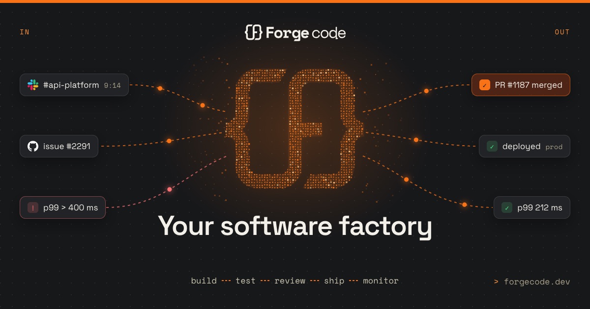 Forge, command-line coding agent, as shown on its official site