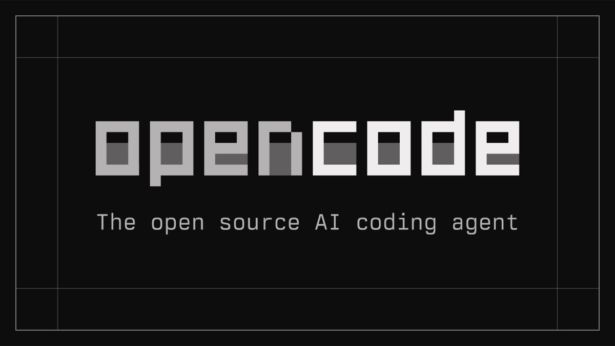 OpenCode, command-line coding agent, as shown on its official site