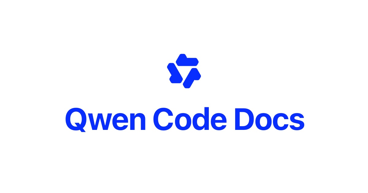 Qwen Code, command-line coding agent, as shown on its official site