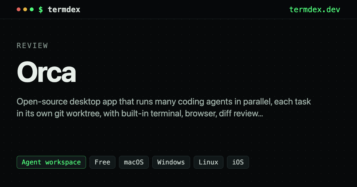 Orca review: price, platforms, pros and cons | Termdex